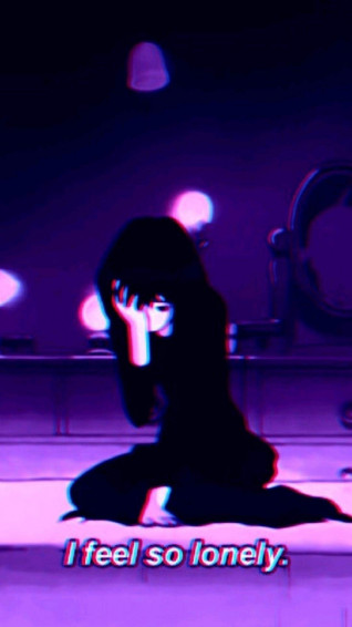 Black And Purple Aesthetic Wallpaper