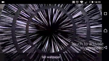 Hyper Speed Wallpaper On