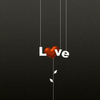 iPad Wallpaper Gray Background Of Love