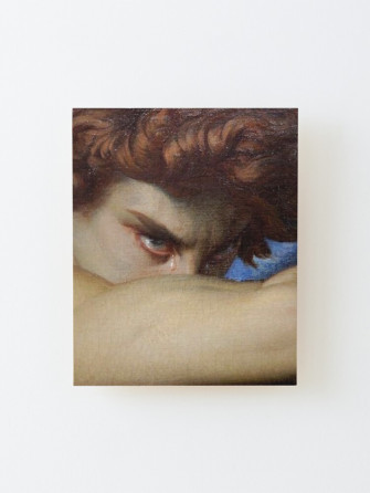 Fallen Angel By Alexandre Cabanel Mounted Print