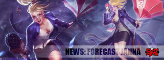 Of Legends Forecast Janna Wallpaper Manipulation By