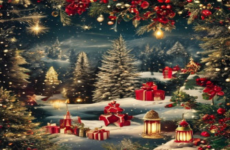 Old Fashioned Christmas Wallpaper
