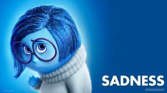Inside Out Sadness Wide Image Wallpaper