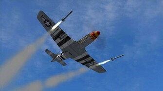 North American P Mustang Computer Wallpaper Desktop Background