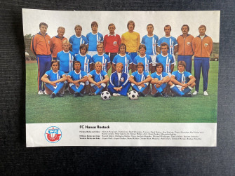Ddr Oberliga Team Photo Fc Hansa Rostock Approx