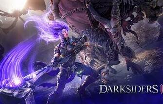 Wallpaper Girl Monster Hammer Rage Fury Darksiders