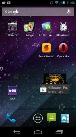 Tablet Live Wallpaper Falling Leaves