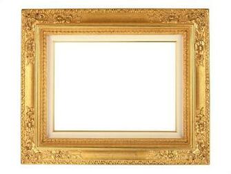 Picture Frame Border Stock Photo A Blank