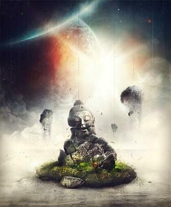 Sitting Buddha iPhone Wallpaper On