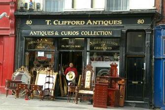 City South Dublin Ireland Dub Clifford Antiques Shop In
