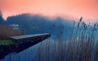 Summer Lake Dock Wallpaper On A Dream