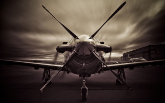 Dark Plane General Aviation Airplane Wallpaper