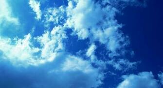 Blue Clouds Wallpaper