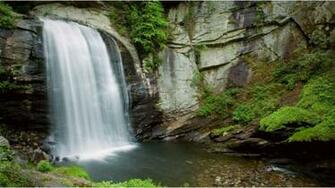 Natural Setting Waterfall 4k Wallpaper
