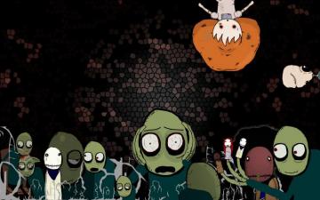 Salad Finger Background By Waferlove