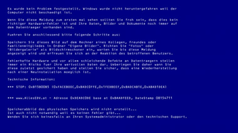 Dienstleister Im Herzen Des Waldviertels Fake Blue Screen Of Death