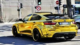 Gold Bmw X6m Custom Hamann Supreme Edition Dream Cars
