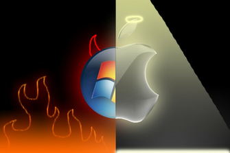 Url Mr Grim1077 Deviantart Art Windows Vs Apple