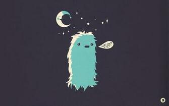 Cute Monster Wallpaper