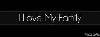 Love My Family Cover HD Wallpaper