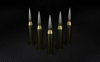 Ammo Army Bullet Cartridges Guns Dark Background Wallpaper