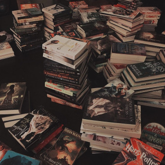 Dark Book Aesthetic Wallpaper