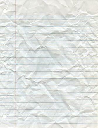 Displaying Image For Crumpled Notebook Paper Background