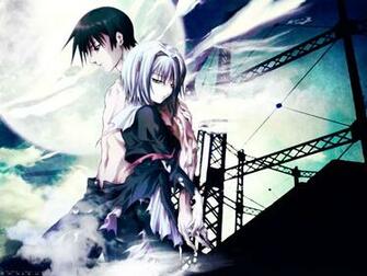 Full Moon At The Bridge Anime Wallpaper Image Featuring General
