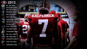 Kaepernick Wallpaper With Schedule Pst By
