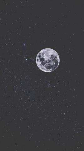 Aesthetic Moon Wallpaper 2k Beautiful iPhone