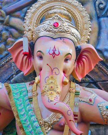 Chinchpokli Chintamani Happy Ganesh Chaturthi Image Ganesha