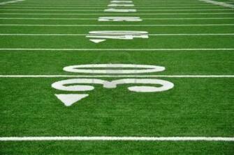 American Football Field Background At Night Image