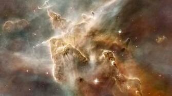 Wallpaper Formless Grey Clouds In The Deep Space
