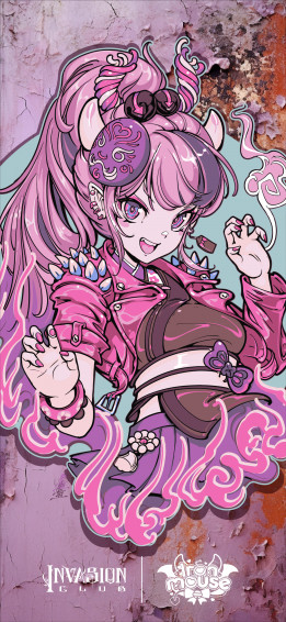 Ic X Ironmouse iPhone Wallpaper Digital Invasion Club