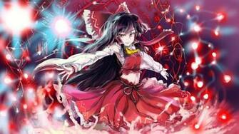 Touhou Hakurei Reimu Sinzan Wallpaper