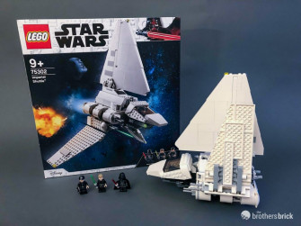 The Emperor Arrives Aboard Lego Star Wars Imperial Shuttle
