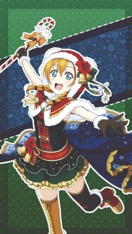 Love Live Lockscreen Christmas O