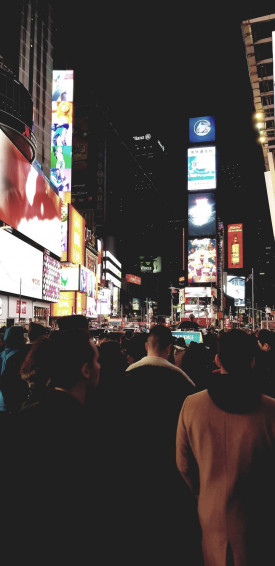 New York Night iPhone Wallpaper