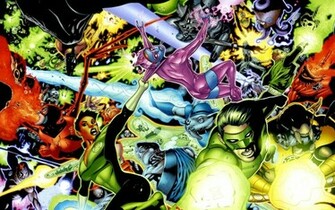 Blackest Night Firefight Wallpaper HD