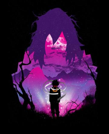 Negative Space Illustration On Hero Wallpaper Anime My