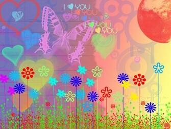 Flower Power Background By Djcerealkillerjr