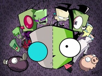 Gir Is Adorable Invader Zim Wallpaper