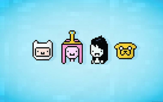Adventure Time Wallpaper Pixel Art By Ajss Digital