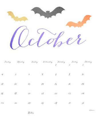 October Calendar And Wallpaper Excelcalendar Xyz