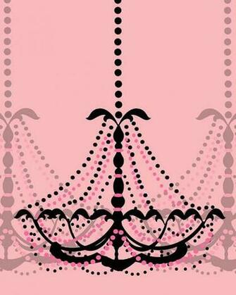Background Pink Rose Flower Chandelier Delight