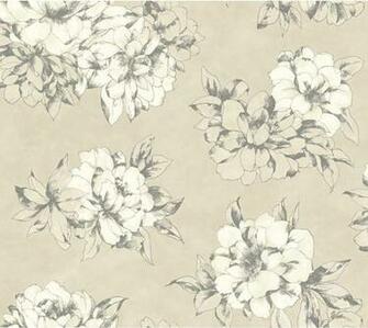 Black White Cream Beige And Lead Gray Wallpaper Eclectic