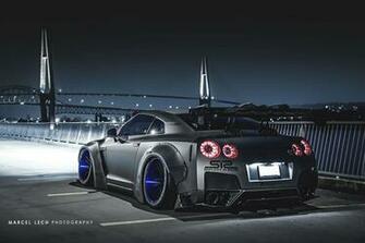 Nissan Gt R By Liberty Walk Rear Photo Airrex Air Suspension