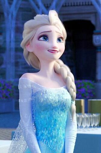 Frozen Fever Elsa Phone Wallpaper Photo
