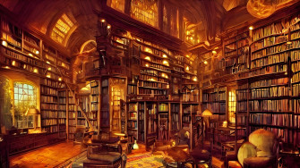 Hidden Library By Systemcrash Wallpaper