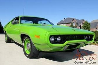 Plymouth Road Runner Speed Go Green Rare Wow
